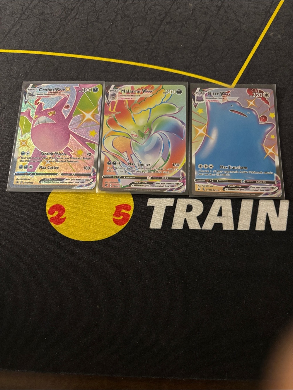 Pokémon VMAX Trio — Crobat VMAX, Malamar VMAX, Ditto VMAX